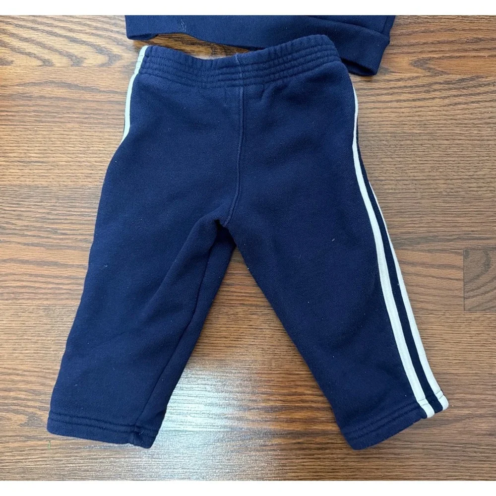 Polo Ralph Lauren Toddler 18M Navy Blue Cotton Tracksuit Jacket Jogger Set
